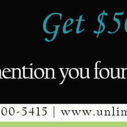 Unlimited Cleaning LLC - Yelp $50 Off Coupon