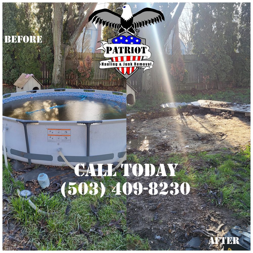 PATRIOT HAULING AND JUNK REMOVAL Updated July 2024 1757 Park Ave NE