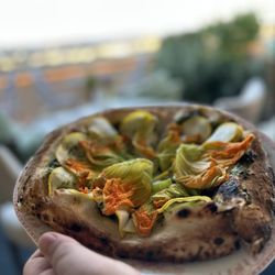 Dante Beverly Hills - Squash blossom pizza. So good.