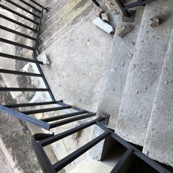 Classic Property Management - Another photo of pieces from broken step