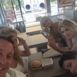 Mac Donald's - After beach bathroom break