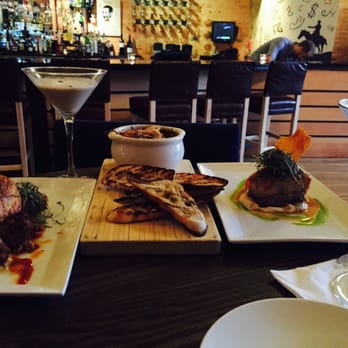 Plonk - Foie gras, black mushroom dip, pork belly, Speedball cocktails, and a view of the bar - Cocktail Bars Near Me - Missoula, Montana Plonk - Foie gras, black mushroom dip, pork belly, Speedball cocktails, and a view of the bar - Cocktail Bars Near Me - Missoula, Montana