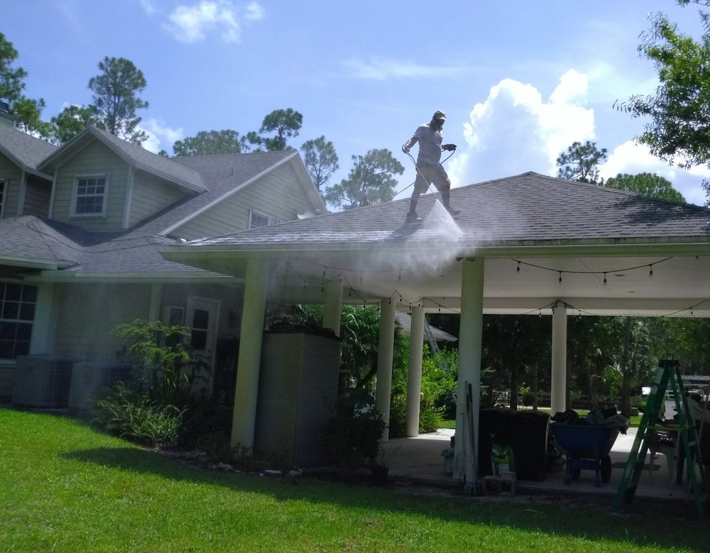 Slide of Appel Roof Cleaning