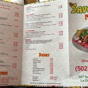 SavorMex Authentic Mexican Food - February 2026 menu - Mexican Near Me - La Grange, Kentucky SavorMex Authentic Mexican Food - February 2026 menu - Mexican Near Me - La Grange, Kentucky