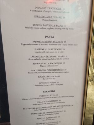 Menu photo 5 Allora Fifth Ave New York, NY Menu photo 5 Allora Fifth Ave New York, NY