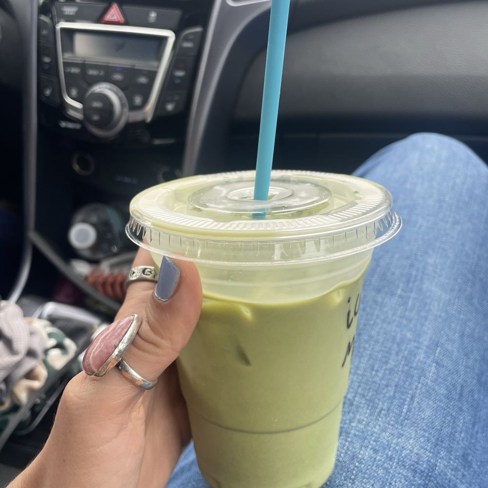 Iced vanilla matcha Iced vanilla matcha
