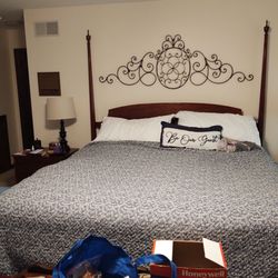 Lancaster Ridge Bed & Breakfast - Bed in the Forelle room
