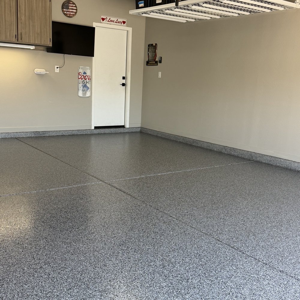 AZ Garage Floors - The Color is Everest and looks great! - Flooring Near Me - Buckeye, Arizona AZ Garage Floors - The Color is Everest and looks great! - Flooring Near Me - Buckeye, Arizona