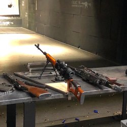 Cracow Shooting Academy - Ppsh41, dragunov, mg42, Kalashnikov.