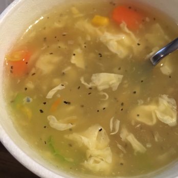 China Chef - Egg drop soup. So. Good. - Chinese Near Me - Des Moines, Iowa