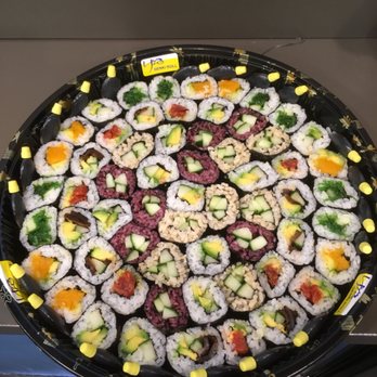 Genki Roll - Party tray gluten free with black rice and brown rice - Sushi Bars Near Me - Adelaide, SA Genki Roll - Party tray gluten free with black rice and brown rice - Sushi Bars Near Me - Adelaide, SA