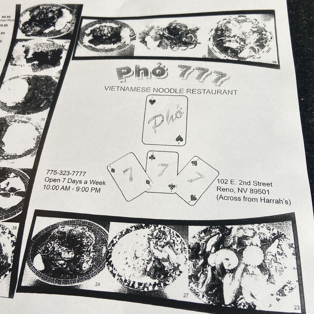 Pho 777 - Vietnamese Near Me - Reno, Nevada Pho 777 - Vietnamese Near Me - Reno, Nevada