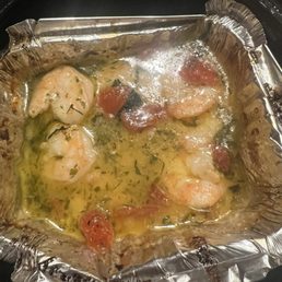 Scampi Shrimp in a butter sauce. Scampi Shrimp in a butter sauce.