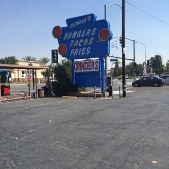 George's Drive-In - Pastrami and fried zucchini is good. - American Near Me - Riverside, California