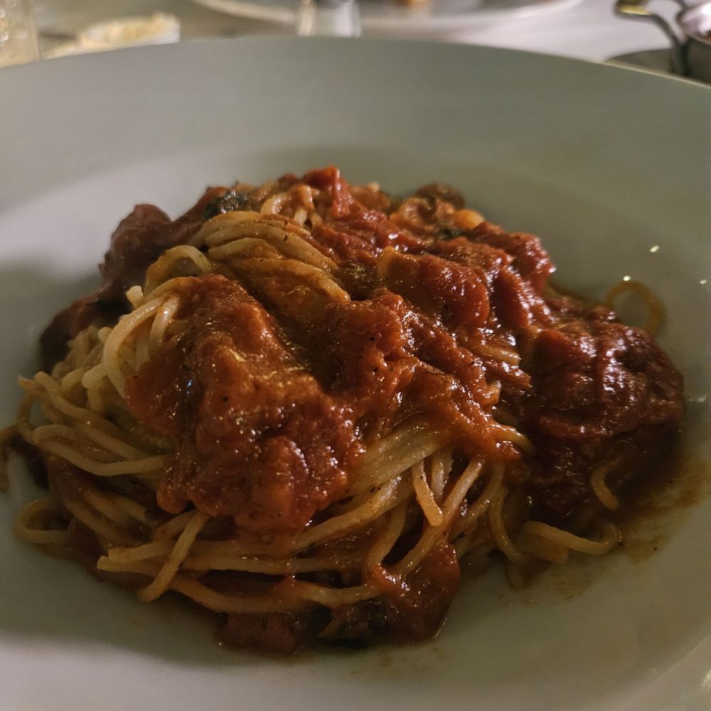 Davio's - Spaghettini with no prawns - Steakhouses Near Me - King of Prussia, Pennsylvania Davio's - Spaghettini with no prawns - Steakhouses Near Me - King of Prussia, Pennsylvania