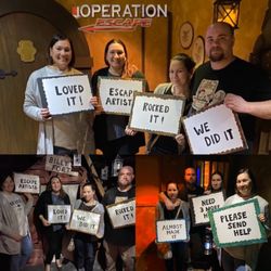 Operation Escape - Busy day with family & friends: defeating Ice Queens, becoming paranormal investigators & almost getting the gold!