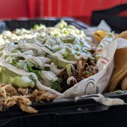 Tacos Don Goyo City of Industry - Papa Loka with carnitas