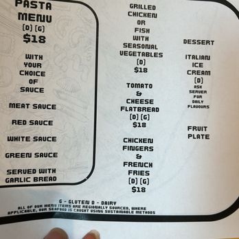 Louiza - Kids menu - Mediterranean Near Me - Lake Louise, Alberta