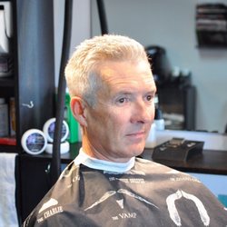 Beardsley's Barber Shop - Look at that semi messy-look combover!