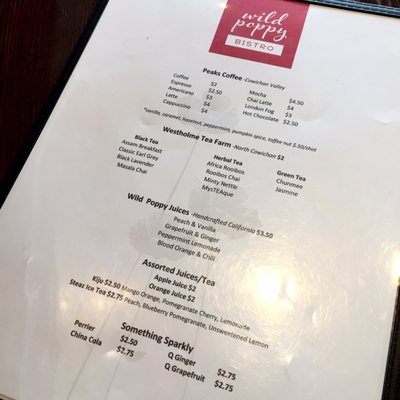 Menu photo 1 Wild Poppy Market Ladysmith, BC