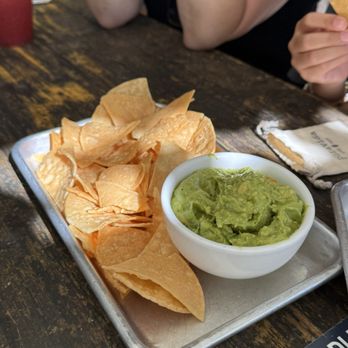 Hook Fish at Proof Lab Beer Garden - Chips and guacamole - Seafood Near Me - Mill Valley, California