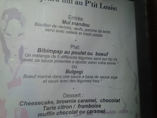Menu photo 2 Le P'tit Louis Toulouse, 31 Menu photo 2 Le P'tit Louis Toulouse, 31