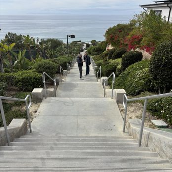 Dana Strand Beach - We walked 165 steps and a steepish slope down to the ocean. - Beaches Near Me - Dana Point, California