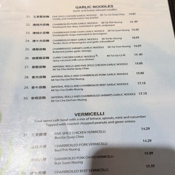 Perilla - Menu - Vietnamese Near Me - San Francisco, California