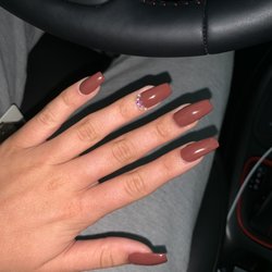 Phil Nails - I love this color and the rhinestones!