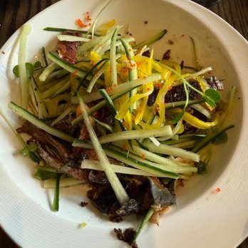 Takumi - Salmon Skin Salad - Sushi Bars Near Me - San Carlos, California Takumi - Salmon Skin Salad - Sushi Bars Near Me - San Carlos, California