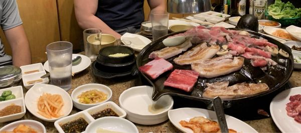 Shin Chon korean bbq restaurant by null