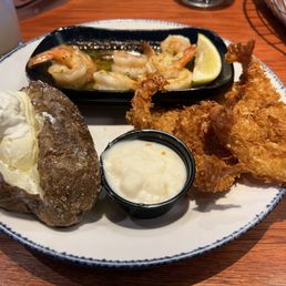 Garlic Shrimp Scampi & Coconut Shrimp Garlic Shrimp Scampi & Coconut Shrimp