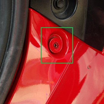 CollisionDoc - This hardware isn't supposed to be red, it's a black bolt - Body Shops Near Me - San Diego, California CollisionDoc - This hardware isn't supposed to be red, it's a black bolt - Body Shops Near Me - San Diego, California
