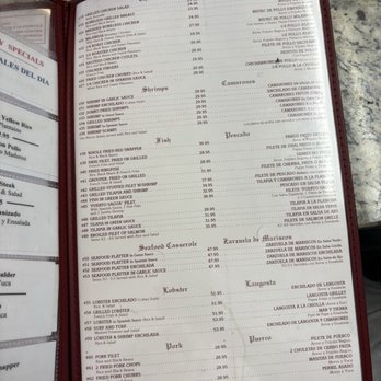 Puerto Sagua Restaurant - Menu - Cuban Near Me - Miami Beach, Florida