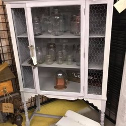 Taylor Antique Mall - A restored 1930's cabinet