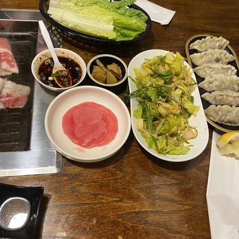 Hai Woon Dai - Combo W and steamed dumplings - Korean Near Me - Antioch, Tennessee