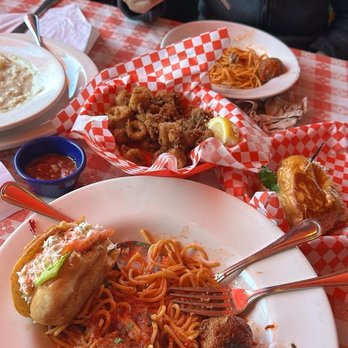 Capurro's - Spaghetti meat balls clam chower crab sandwich calamari - Seafood Near Me - San Francisco, California