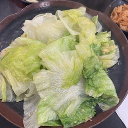Garlic Stir Fried Lettuce