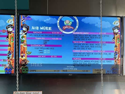 Menu photo 3 Cielito Lindo Taqueria Williamsville, NY