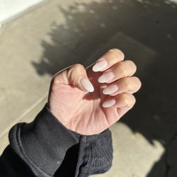 Bella Nails - DIP with tips "milky white"
