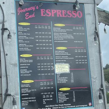 Journey's End Espresso - Coffee & Tea Near Me - Astoria, Oregon Journey's End Espresso - Coffee & Tea Near Me - Astoria, Oregon