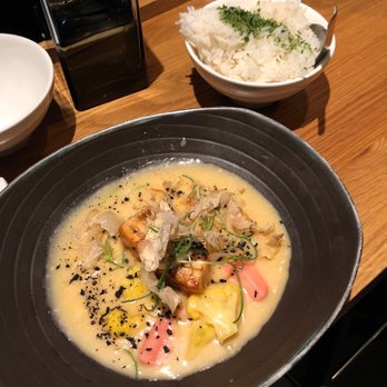 Gaijin - Roasted saikyo miso salmon, sea urchin & champagne...driest rice imaginable - Asian Fusion Near Me - Helsinki, 18