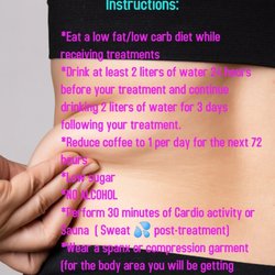 Snatched 2 Perfection - FYI regarding Utrasonic RF Lipo Cavitation Treatments