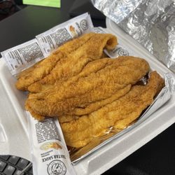 Shell Gas Station - Fried fish