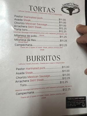 Menu photo 5 Lucido's Tacos Chicago, IL