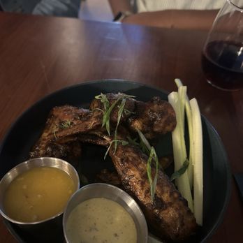 Traveler's Cart - Jamaican Jerk Chicken Wings (GF) - Cocktail Bars Near Me - Houston, Texas