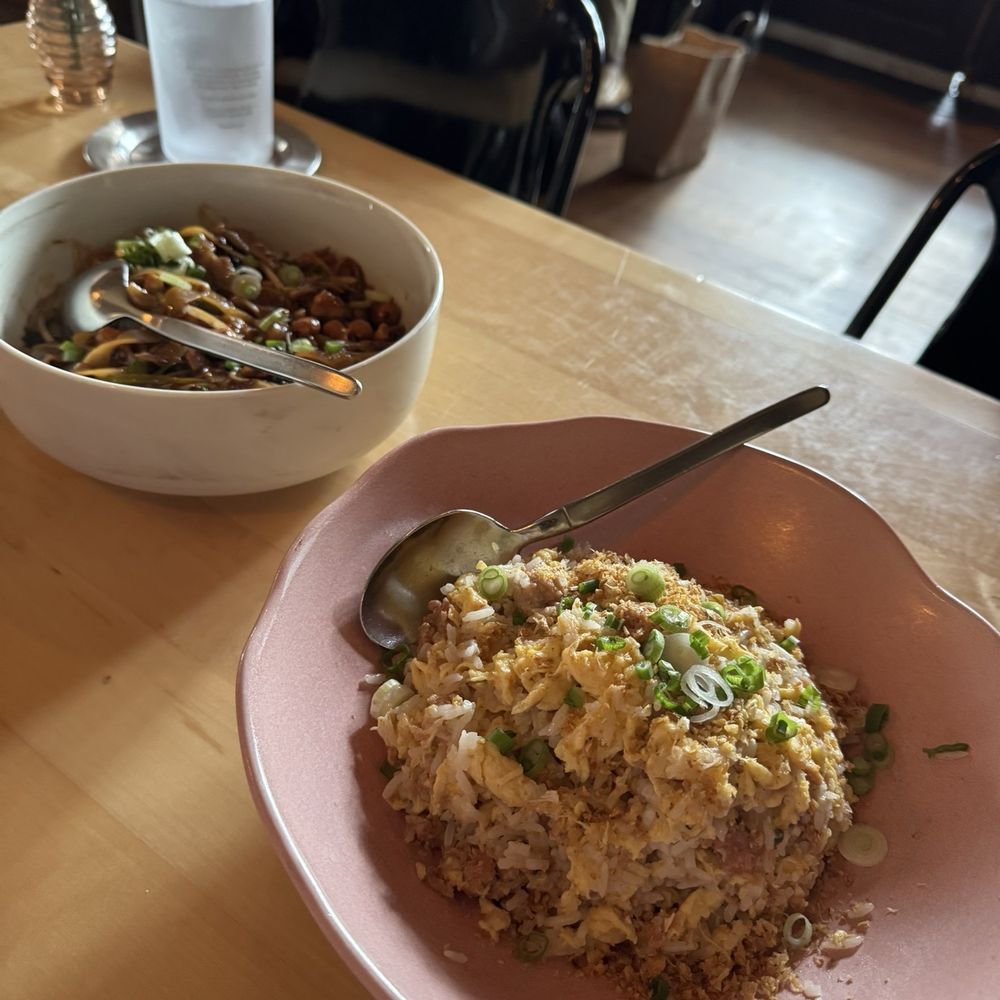 Goosefeather - Sausage, egg, and cheese fried rice - Cantonese Near Me - Tarrytown, New York Goosefeather - Sausage, egg, and cheese fried rice - Cantonese Near Me - Tarrytown, New York