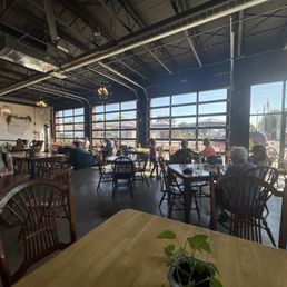 Seating area.