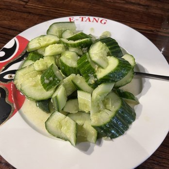 E-TANG - Garlic Cucumber - Chinese Near Me - Savannah, Georgia