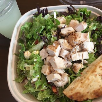 The Toss Up - Santorini salad with a side of lemonade - Salad Near Me - Gardena, California The Toss Up - Santorini salad with a side of lemonade - Salad Near Me - Gardena, California